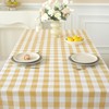 Laolitou Checkered Tablecloth Rectangle Washable Buffalo Plaid Picnic Table Cloth
