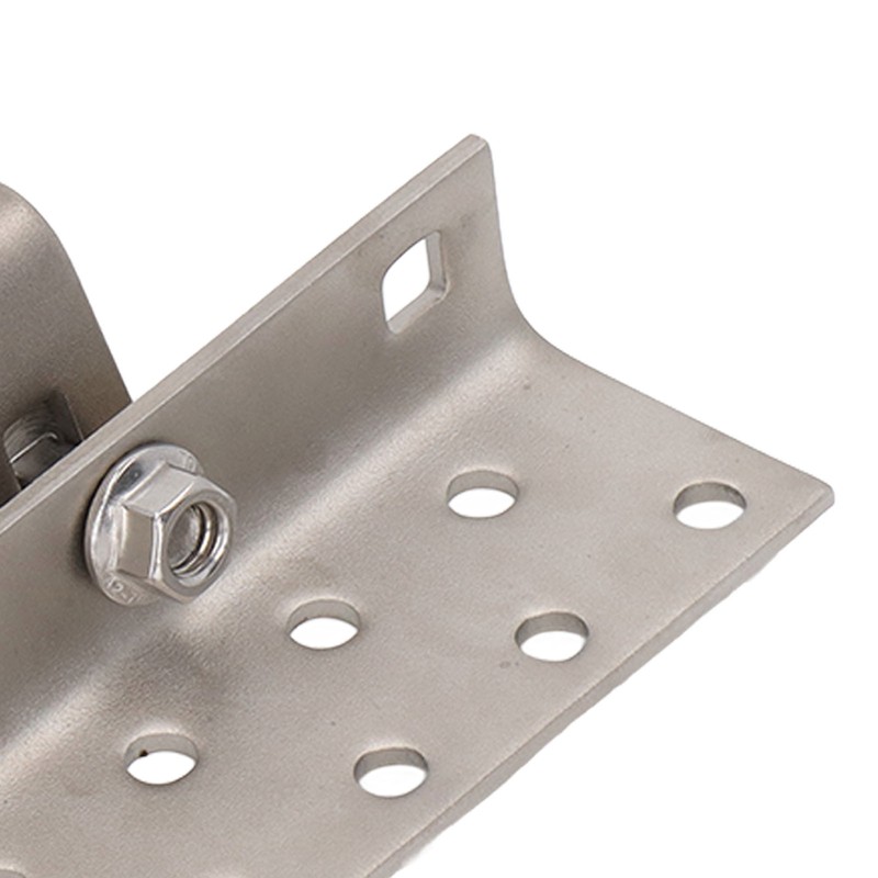 Solar Panel Bracket Stainless Steel Length Position 180° Adjustable Corrosion