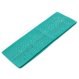 Mytoptrendz® Pretty Coloure Headbands Girls Soft Stretchy Elastic Fabric Hair Band for Women Bandeau Hair Accessories Kylie Head Band for Gym Yoga Stylish Hair Accessory (Turquoise)