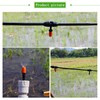 DLBX Orange Micro Sprinkler Watering Device with Two Way Connector,