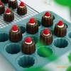 CHEFMADE Canele Form Non-Stick 12 Cavity Canele Muffin Bakeware Cupcake