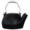 Fire Beauty Humidifying Iron Kettle，Stove Humidifier，Wood Stove Kettle，Cast Iron，Chrome handle