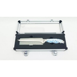 MUSTAD OCEAN CRYSTAL 6" TITANIUM COATED FILLET KNIFE, MT-32 (CRAPPIE POLE)