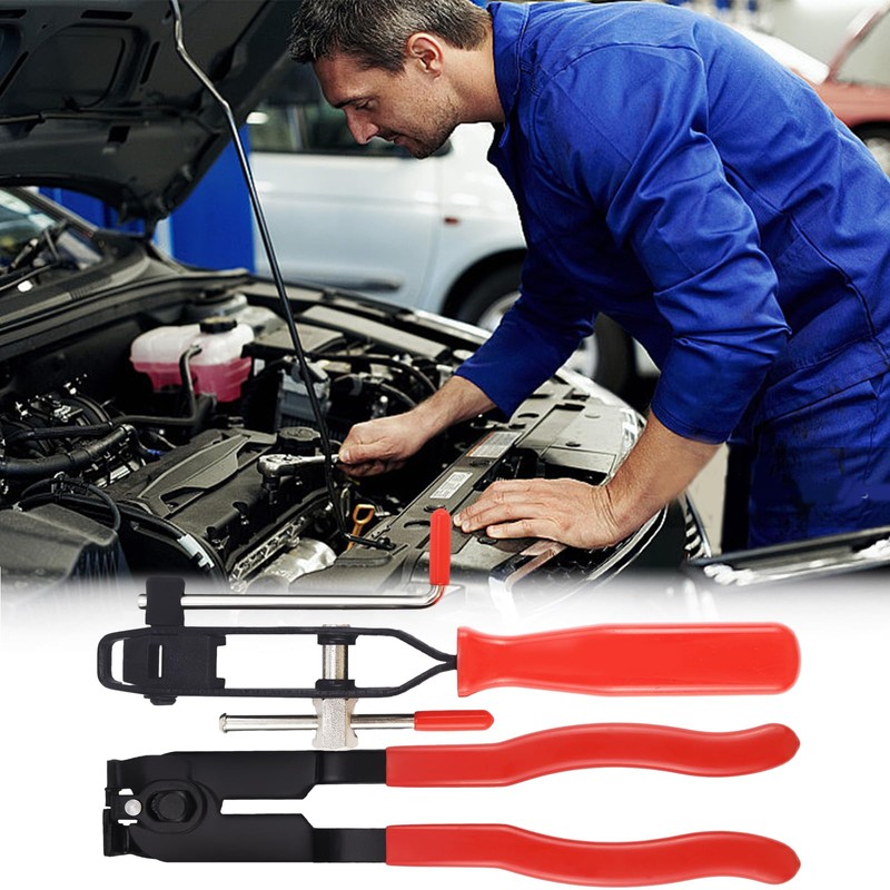 Rierousy 14 Pieces Axle Boot Tool Ear Clamp Pliers Kit,