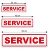 LOHOFOL Service Magnetic Sign, Magnetic Sign, Various Sizes Available (45