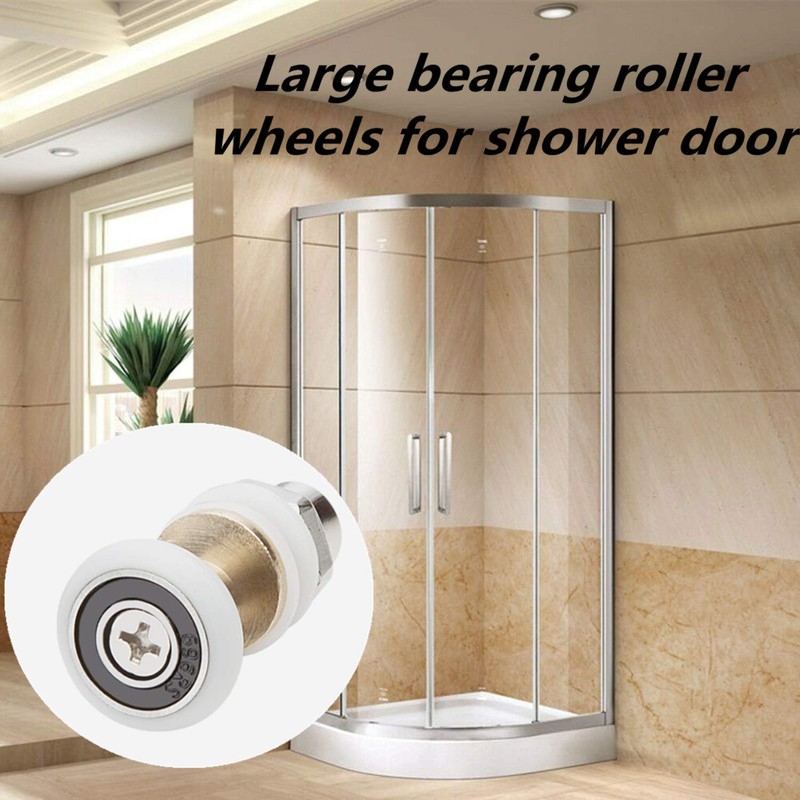 LESOLEIL Shower Door Roller Runner Wheel Diameter 19mm