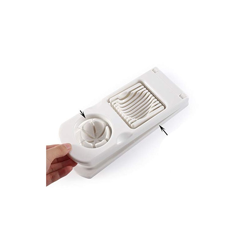 WOIWO 1 PCS Multi-Function Egg Cutter Fancy Split Songhua Egg