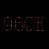 Flexible LED Car Screen 32x32 Resolution Bluetooth APP Control Scrolling