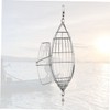 KOMBIUDA 1pcs Stainless Steel Olive Shape Fishing Bait Cage for