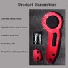 AULESSE JDM - Kit de gancho de remolque para coche