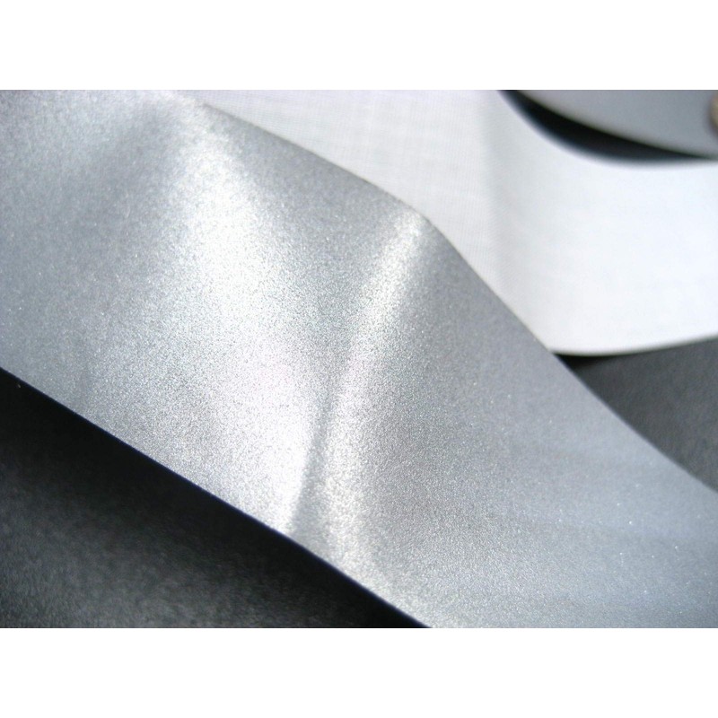 2ms of high Shine Silver Hi Viz Fluorescence Tape Reflective