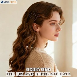 Bobby Pins - 330 horquillas de pelo de 2.2 pulgadas con bonita caja, pin de alta calidad para niños, niñas y mujeres, ideal para todo tipo de cabello