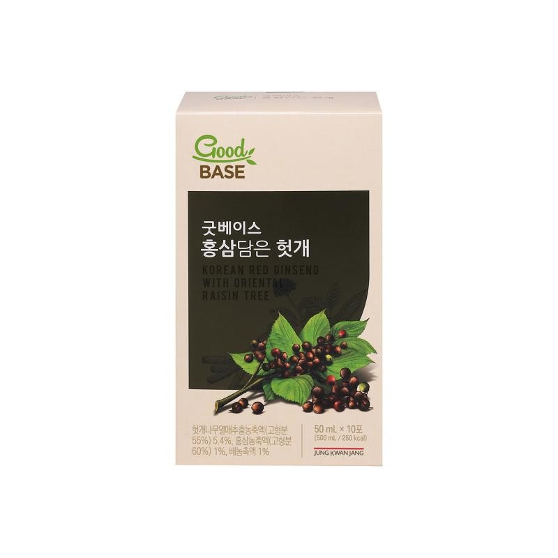Goodbase [Jeongmol] Goodbase Red Ginseng Hohgwae 50ml*30 Pouches