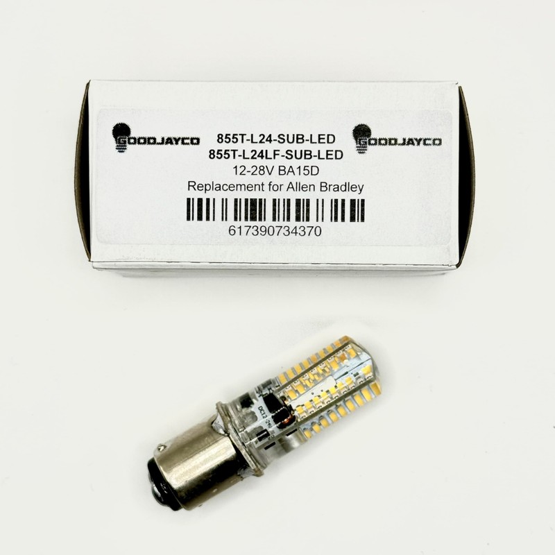 855T-L24-SUB-LED / 855T-L24LF-SUB-LED 12-28V Replacement LED for Allen Bradley Stack