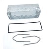 Sound-way 1 DIN Car Radio Fascia Frame with Universal Metallic