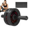Exercise Wheels For Abs, Abs Workout Equipment With Knee Pad,