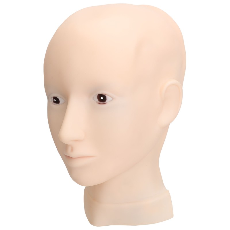 Lash Mannequin Head Safe Soft Silicone High Simulation Makeup Practice
