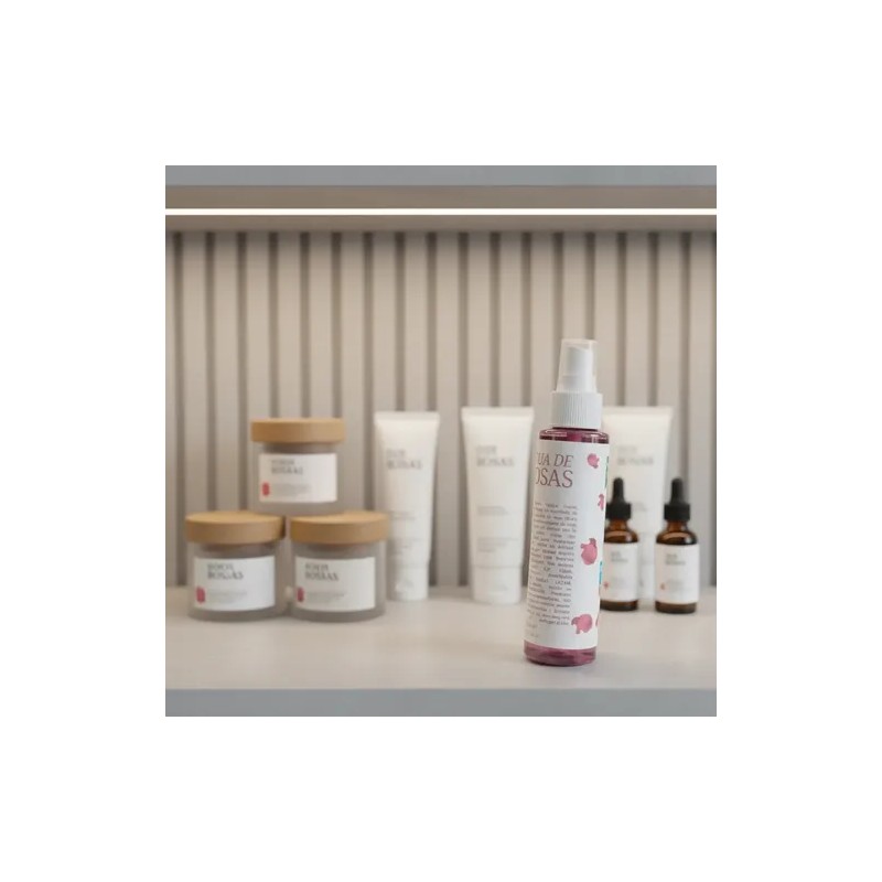 Tónico Facial Agua De Rosas De Atlixco + Vitamina C