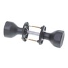 Aqbau® Door Knob, Rotatable with Rosette PZ Button Pusher Rotary