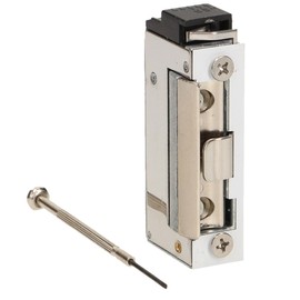 Miratic Miratic Electric Door Opener, Symmetrical Door Lock Electric with Signpost and Alarm when Door Open, Robust, Low Current, 280 mA for 12 VDC