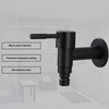 G1/2 Wall Mounted Cold Water Tap 304 Stainless Steel Single