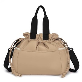 Nanxson Lunch Bag 11 L Picnic Bag Insulated Lunch Bag Reusable Cool Bag Foldable for Work, School, Beach, Office, Picnic, Travel (11 L, Brown)