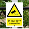 Punkcards - 2 x CCTV in Operation - Safety Sign