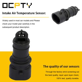 OCPTY 12160244 213-243 12110319 Intake Air Charge Temperature Sensor Fit for Chevy Blazer Astro Cavalier Impala Corvette Camaro S10, for GMC Jimmy Safari Sonoma, for Buick Century Lesabre