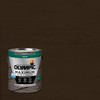 Olympic Maximum 1 gal. SC-1058 Oxford Brown Solid Color Exterior