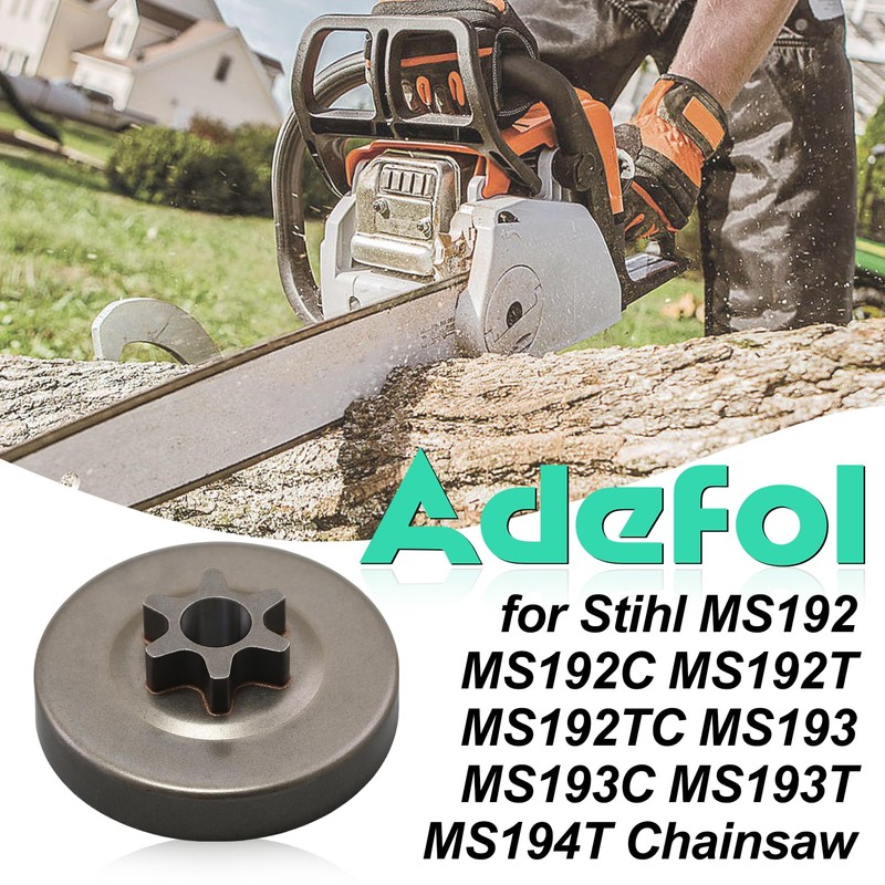 3/8'' 6T Spur Sprocket Clutch Drum Kit for Stihl MS192T