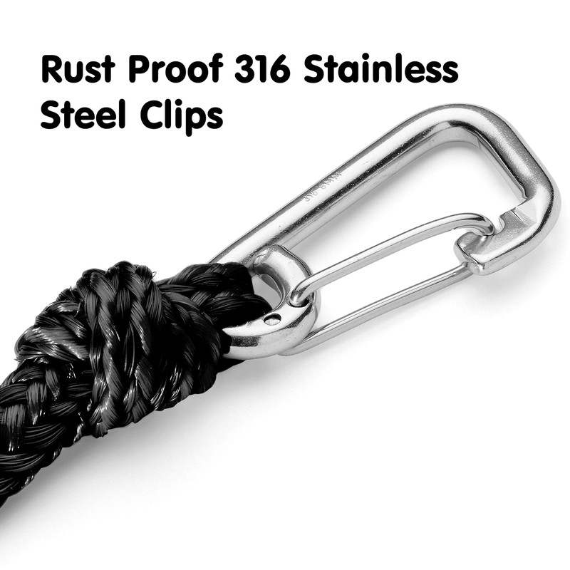 Skog Å Kust Premium PWC Bungee Dock Lines 2-Pack: 4