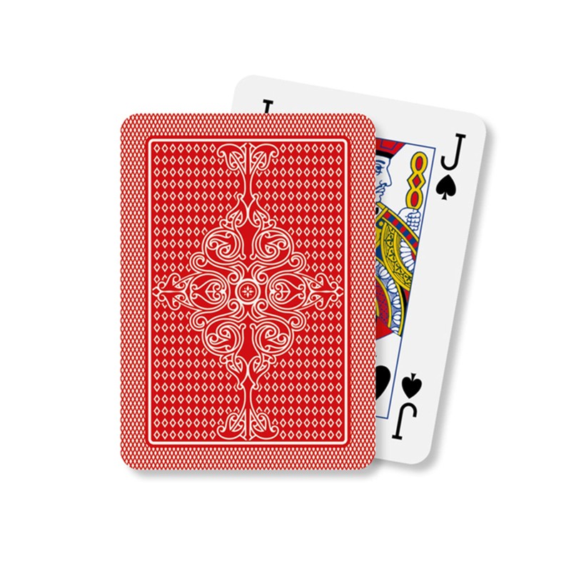 Dal Negro 24130 Karten Poker S. Siro A1 rot Kunststoff
