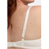 Nur Die Women's Traumweich Bügelloser BH Everyday Bra, Beige (offwhite
