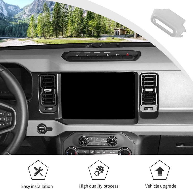 JWWY for Bronco Center Console Air Conditioning Vent Adjustment Device