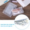 PATIKIL A6 Binder Pockets, 10 Pack PVC Zipper 6 Ring