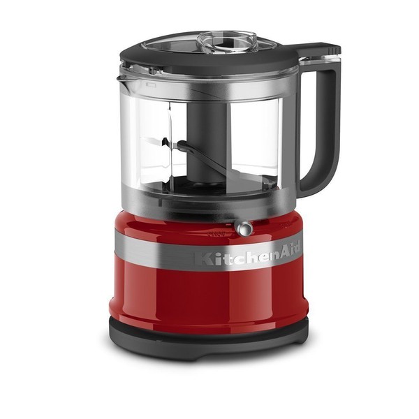 KitchenAid KFC3516ER 3.5 Cup Mini Food Processor, Empire Red