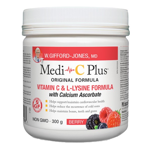 Medi-C Plus With Calcium Ascorbate Berry 300g