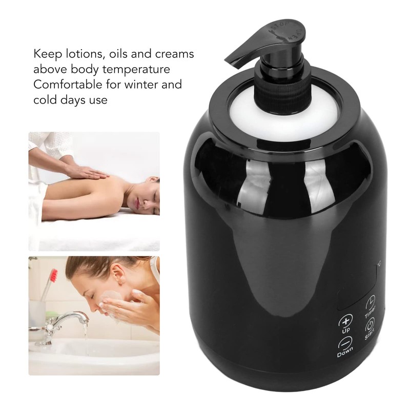 Essential Oil Heater Single Bottle Massage Oil Heater LED Display