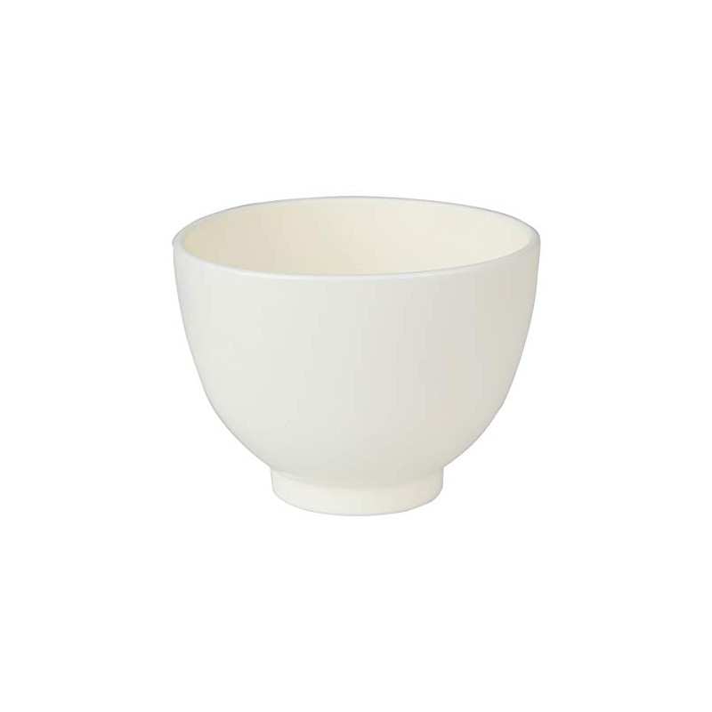 Mild Rubber Bowl (Medium) Diameter 3.9 inches (10 cm), White