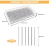 Sewing Pins Flat Head, 1000 Pcs Straight Pins Sewing with