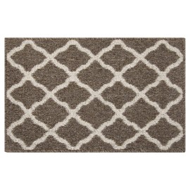SHACOS Door Mats Indoor 20"x32" Washable Front Door Mat Non Slip Water Absorbent Entryway Rug Doormat Indoor Entrance Entry Rug Floor Mat for Home Garage Kitchen Laundry, Brown