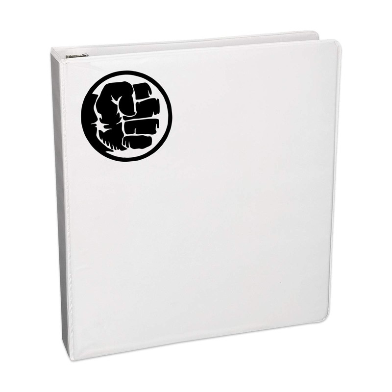 Bargain Max Decals Fist Silhouette Decal Notebook Car Laptop 5.5"