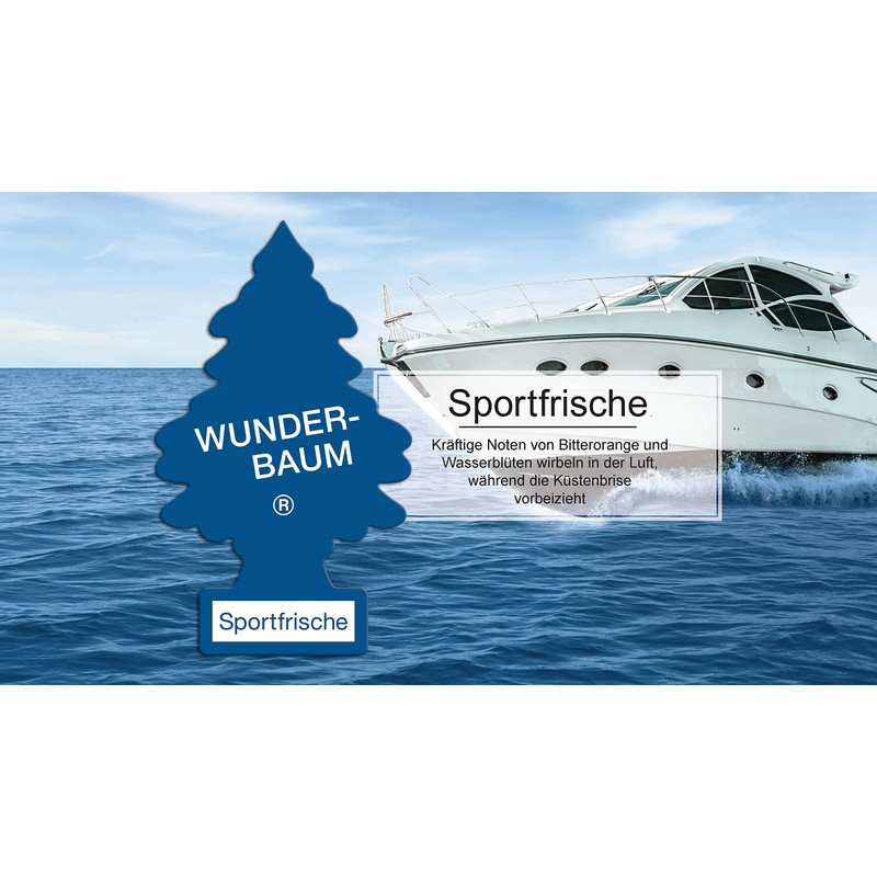 WUNDER-BAUM WUNDER-BAUM Auto-Lufterfrischer I Anh?nger fr langanhaltenden Duft im Auto