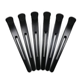 Set de 6 Piezas Pinzas para Cabello,Clips de Pico para Cabello Antideslizantes sin Daños,Fáciles de Usar,Ideal para Cortes de Pelo,Coloración,Maquilla