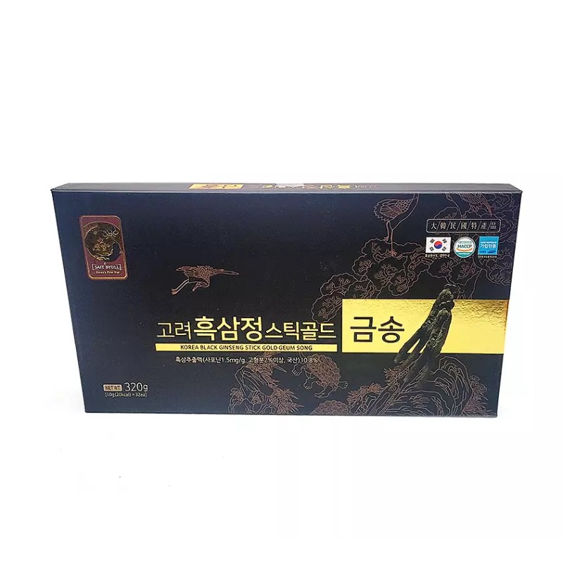 Koryue Korean Premium Black Ginseng 6-Year-Old Extract in Liquid Stick