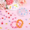 Qianyu Pack of 200 Acrylic Bears Candy Beads Colours Rubber