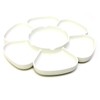 Nihon Kyozai Seisakujo NKZ7361 Plum Plate, Plastic, 6.9 inches (17.5