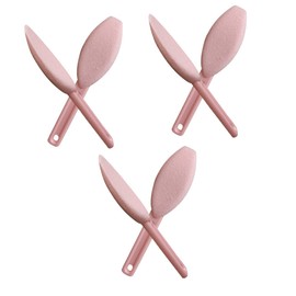 Ipetboom 3sets Foot Scraper Tool Double-sided Brush Dead Skin Remover Exfoliating for Home Foot Care 2pcs*3 Random Color