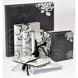 walther Design Photo Album Black 200 Photos 11,5 x 15,5 cm Memo Slip-in Album Grindy ME-201-B