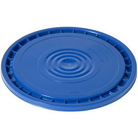 Meranti Reusable Easy Peel 3.5, 5, 6, and 7 Gallon Bucket Lid | Food Grade | Blue